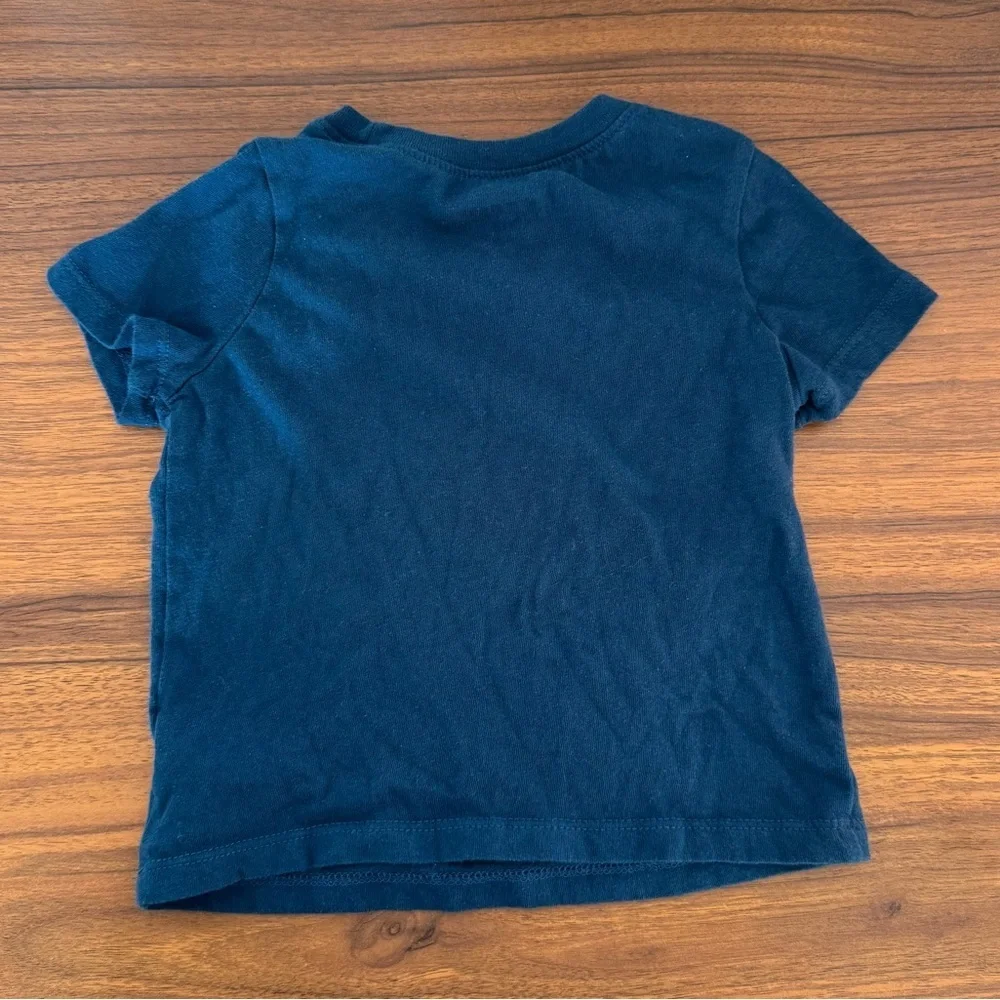 Old Navy Kids Navy Blue 'Big Bro' T-Shirt 18-24 Months Toddler 100% Cotton